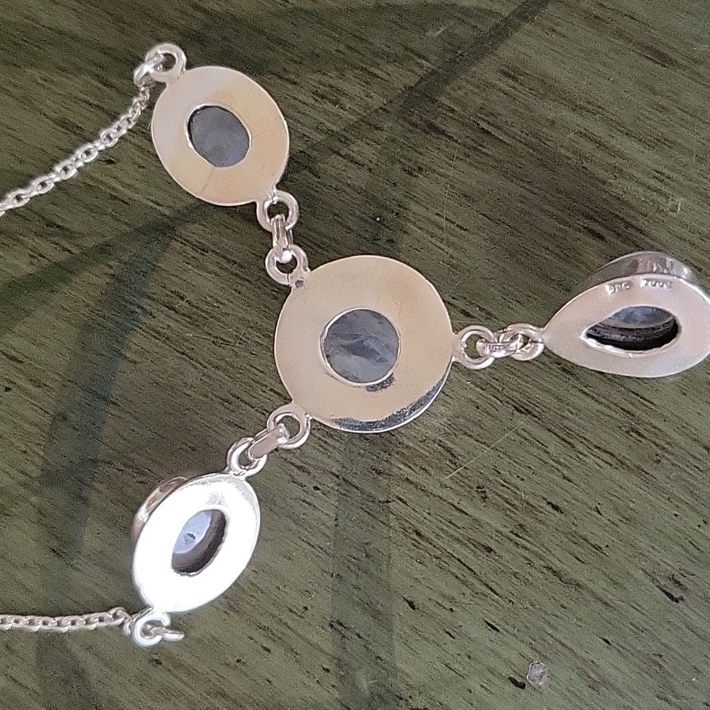 Handcrafted Blue Moonstones - Picture 6 of 7
